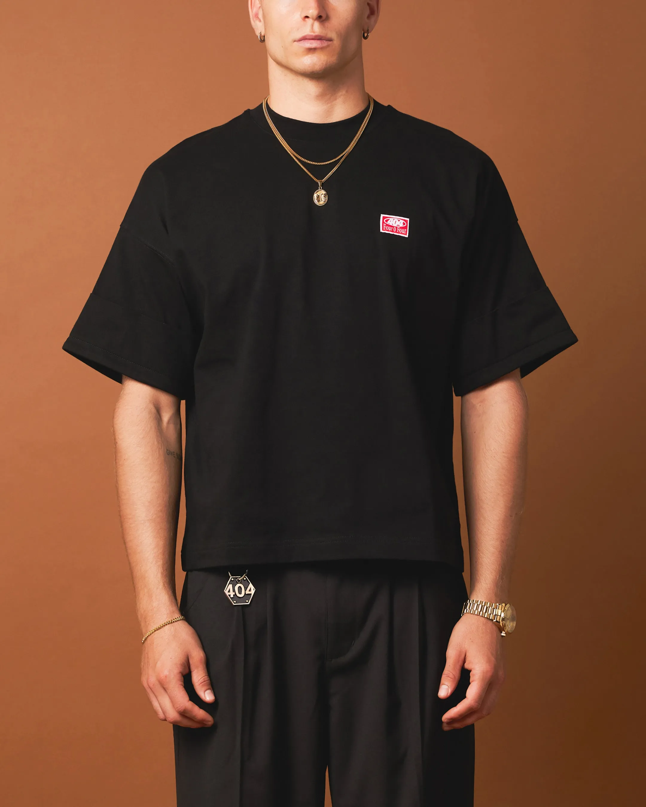 404 Workwear T-Shirt Black