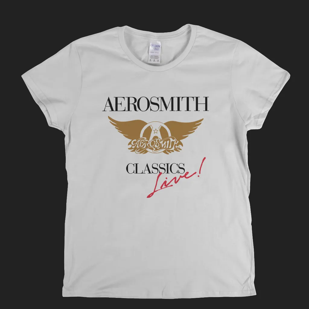 Aerosmith Classics Live Womens T-Shirt