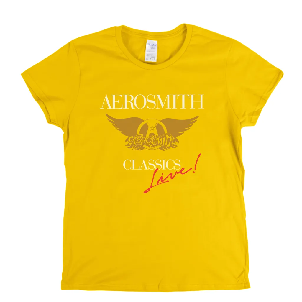 Aerosmith Classics Live Womens T-Shirt