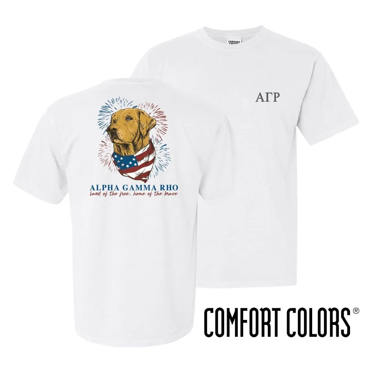 AGR Comfort Colors USA Retriever Tee