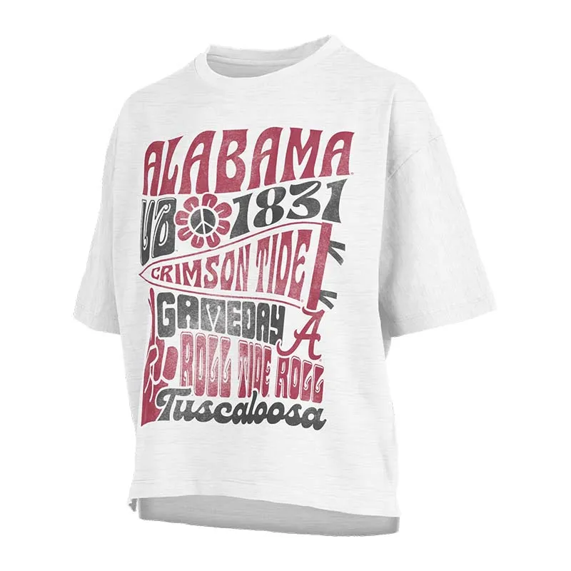 Alabama Motley Crew Meadow Waistline Short Sleeve T-Shirt