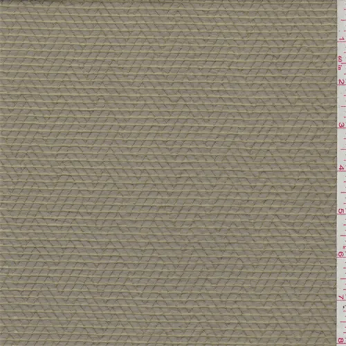 Army Green Burnout Stripe Fabric