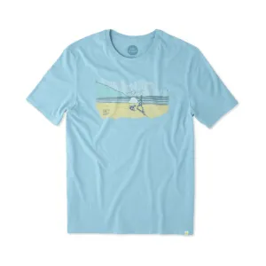 Beach Dog Walk Smooth T-Shirt by Life is good