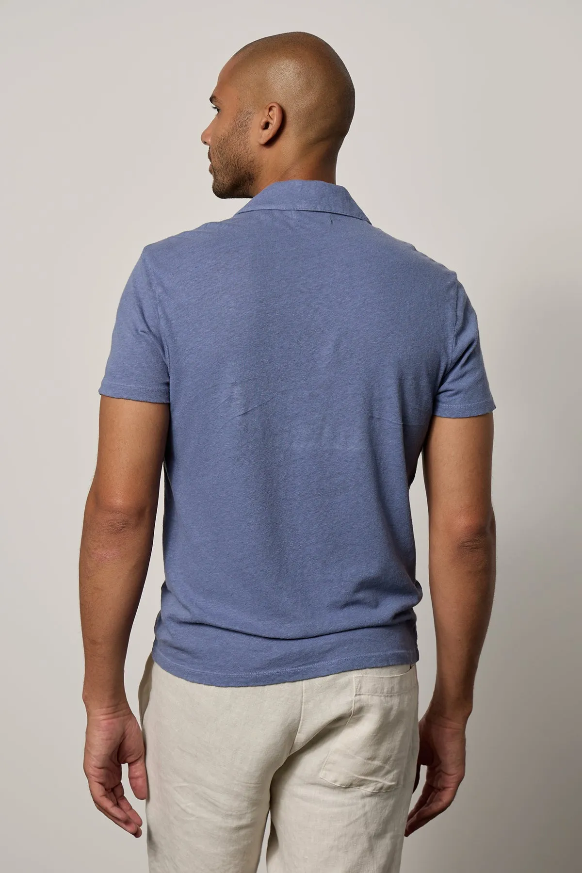 BECK LINEN BLEND POLO