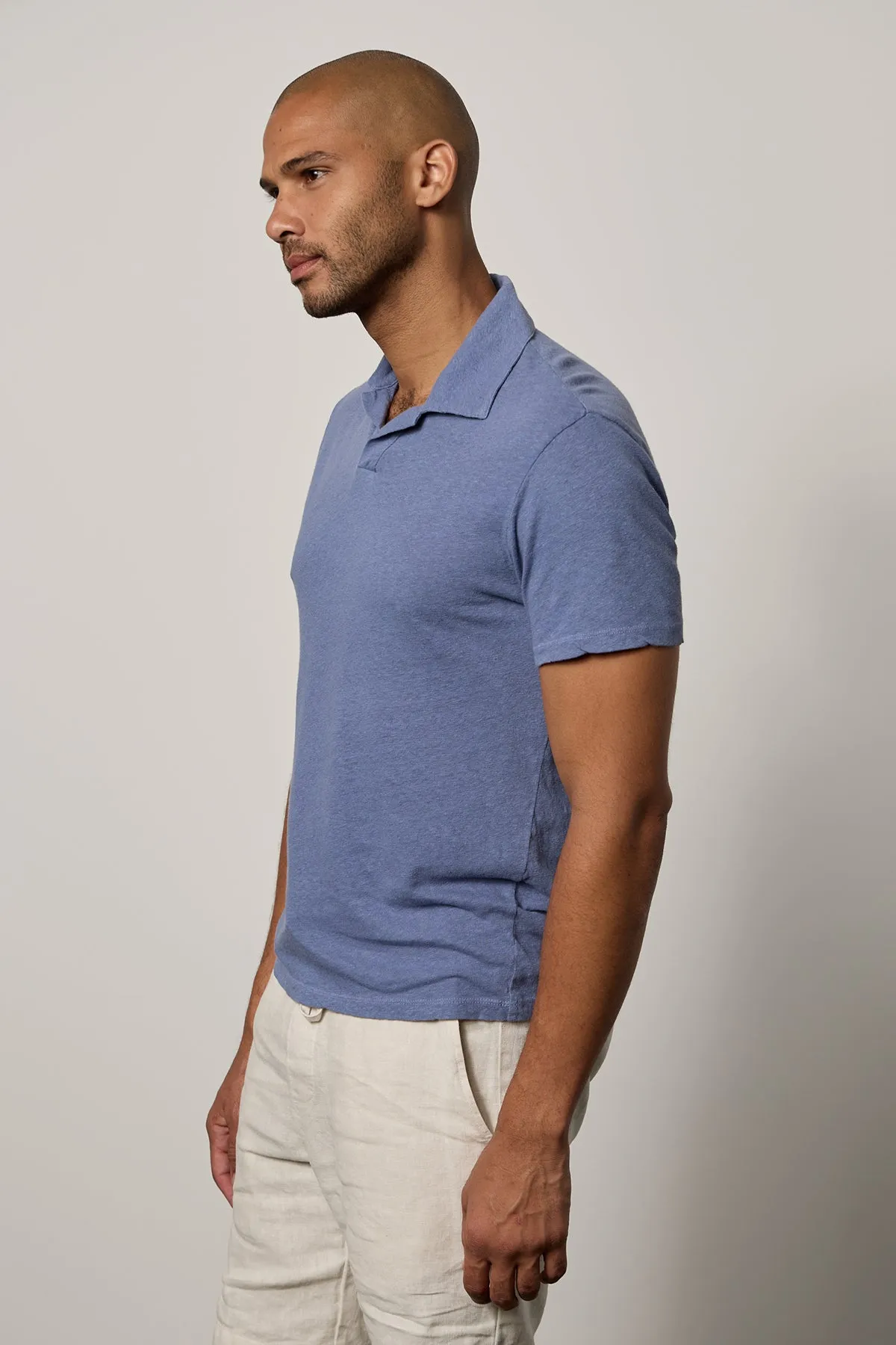 BECK LINEN BLEND POLO