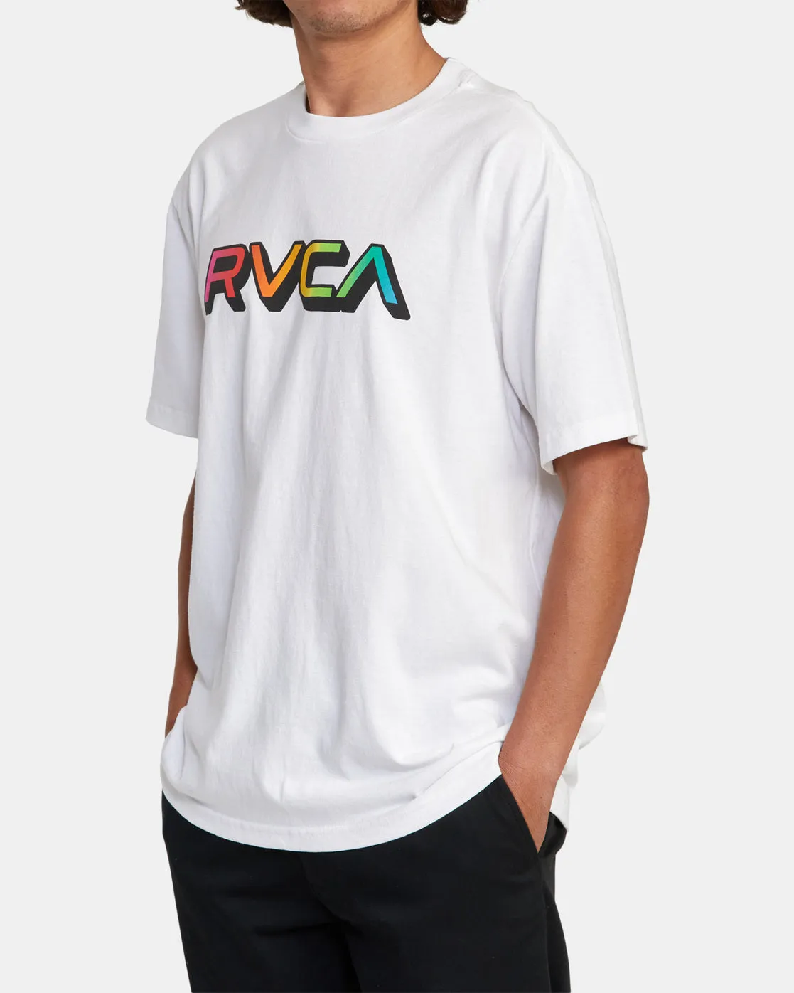 Big Gradient Tee - White