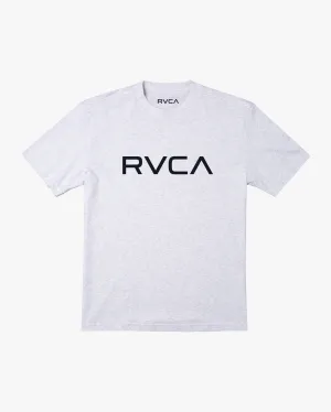 Big RVCA Dayshift Tee - Light Grey Heather