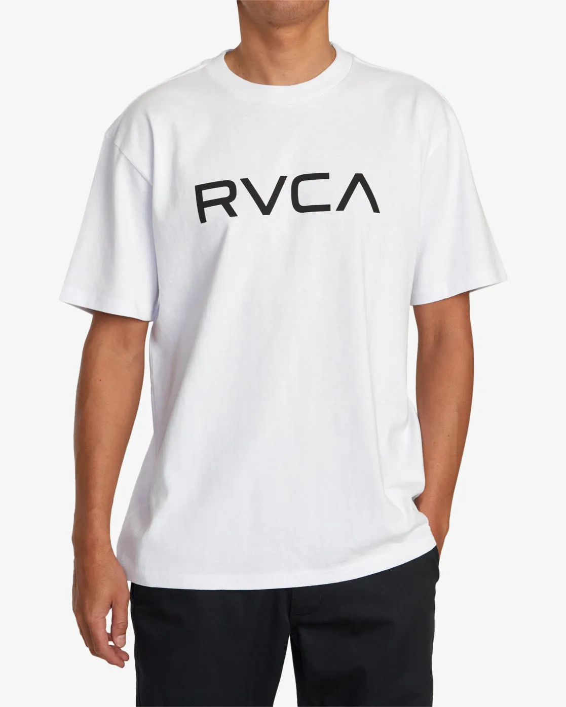 Big RVCA Dayshift Tee - White