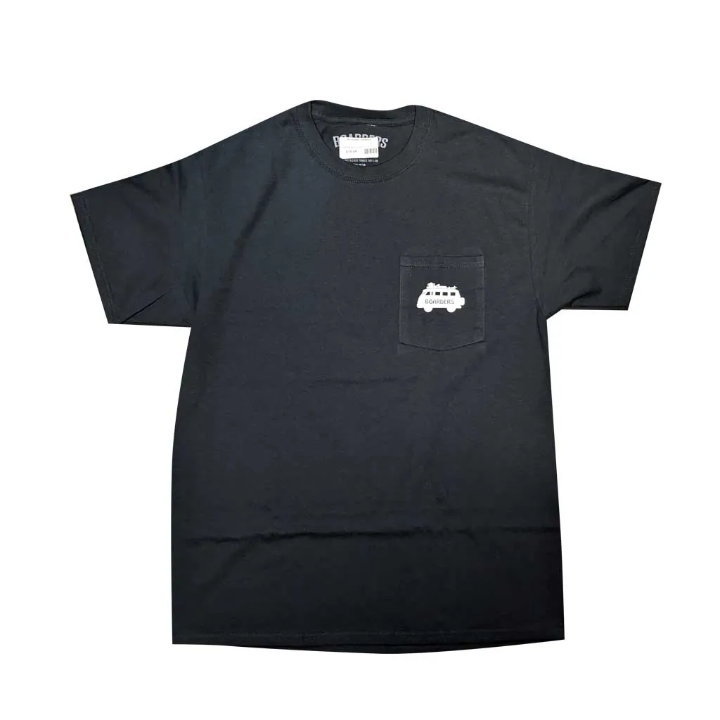 Boarders Vacation Tee - Black