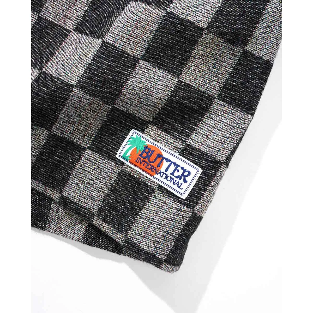 Butter Goods - Checker Vacation Shirt Black