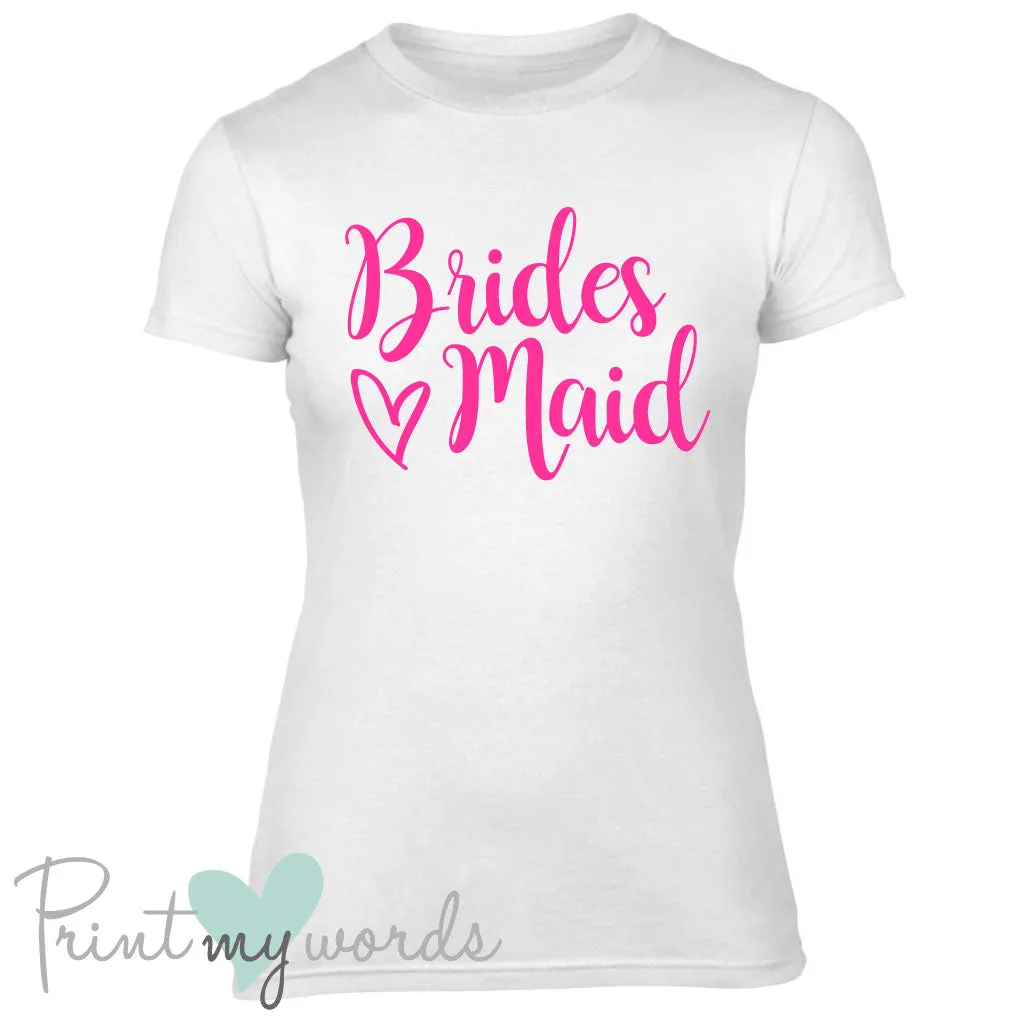 Calligraphy Style Hen Party T-Shirt - Bridesmaid