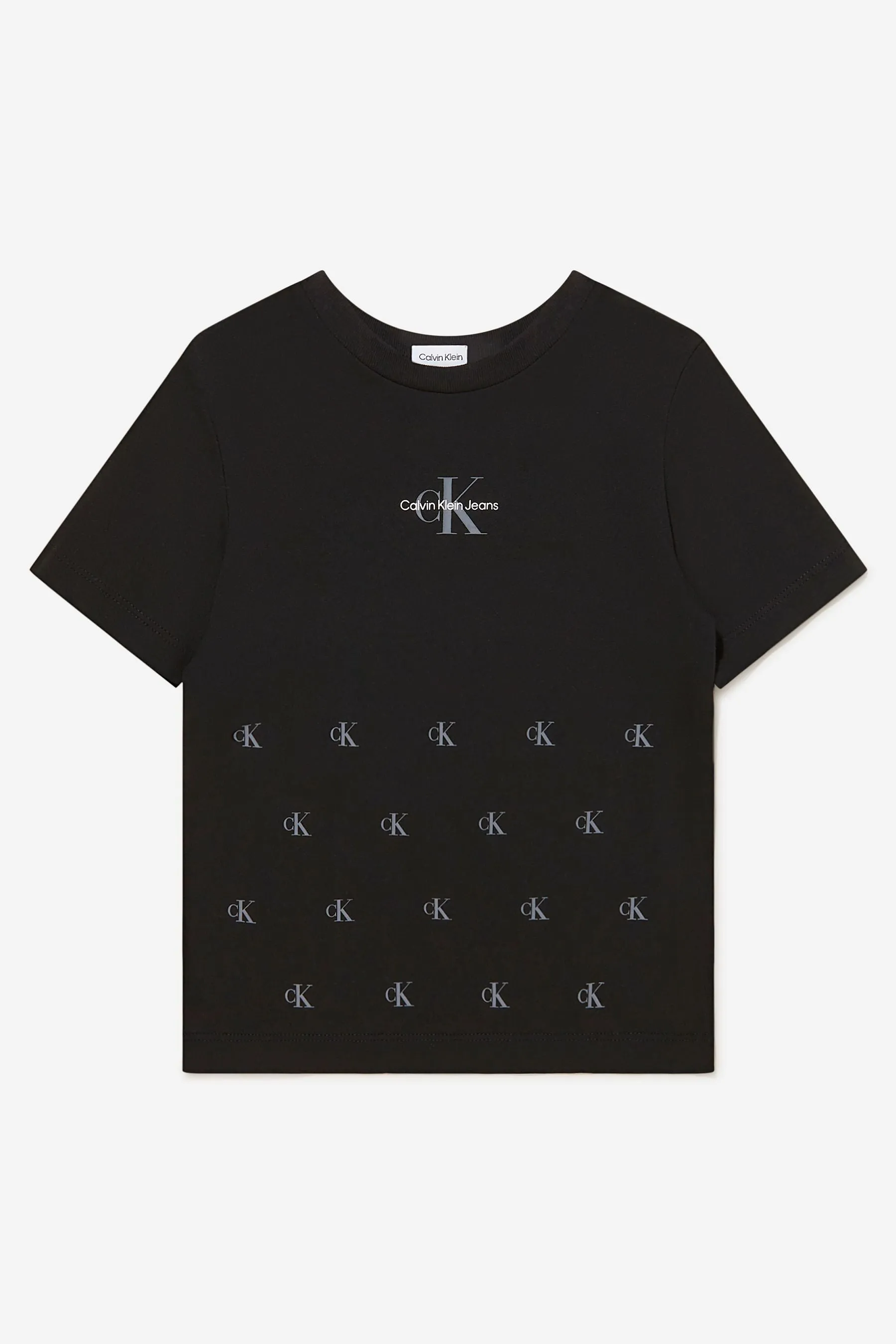 Calvin Klein Boys Repeated Monogram T-Shirt