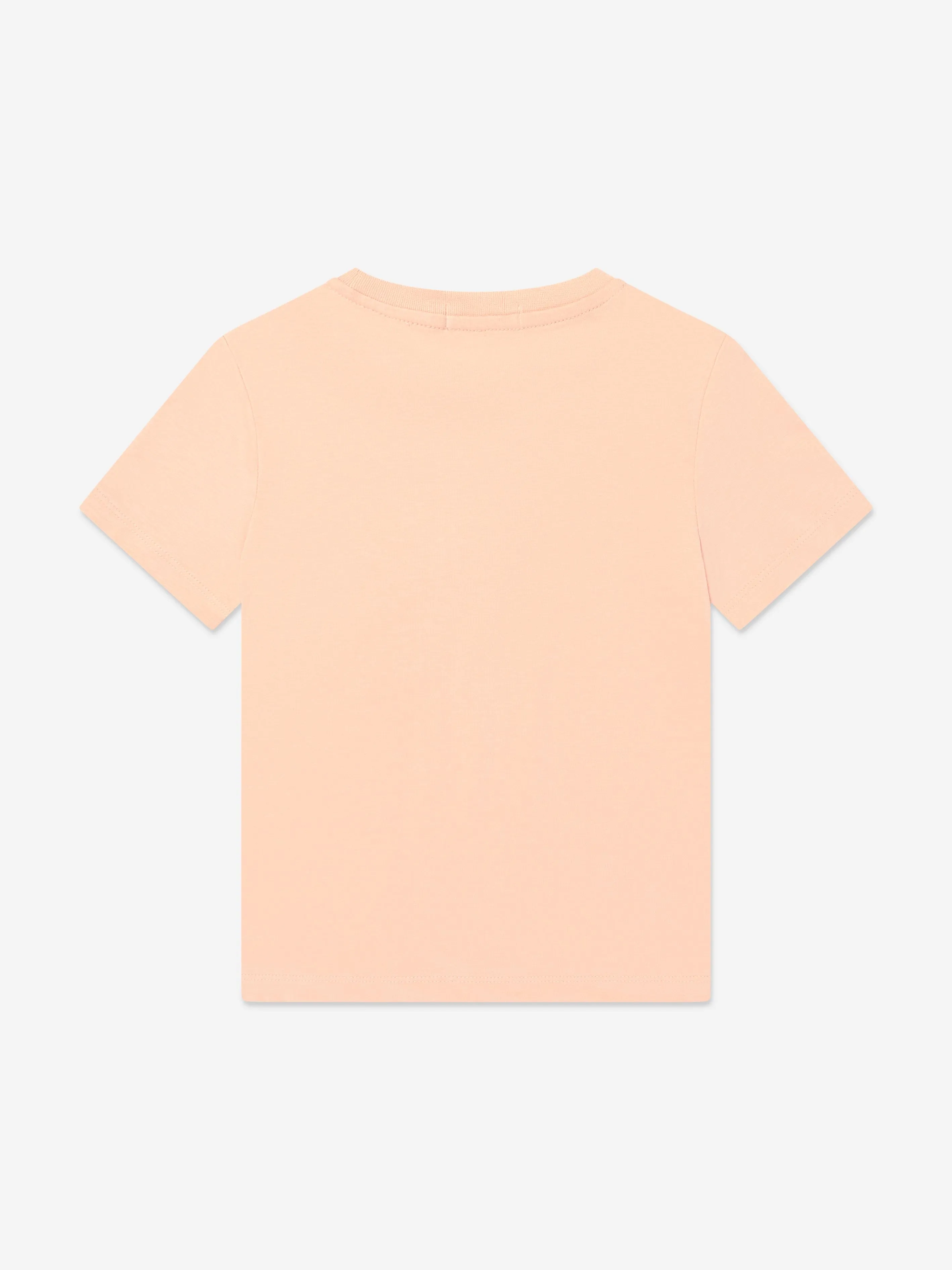 Calvin Klein Girls Monogram Logo T-Shirt in Pink