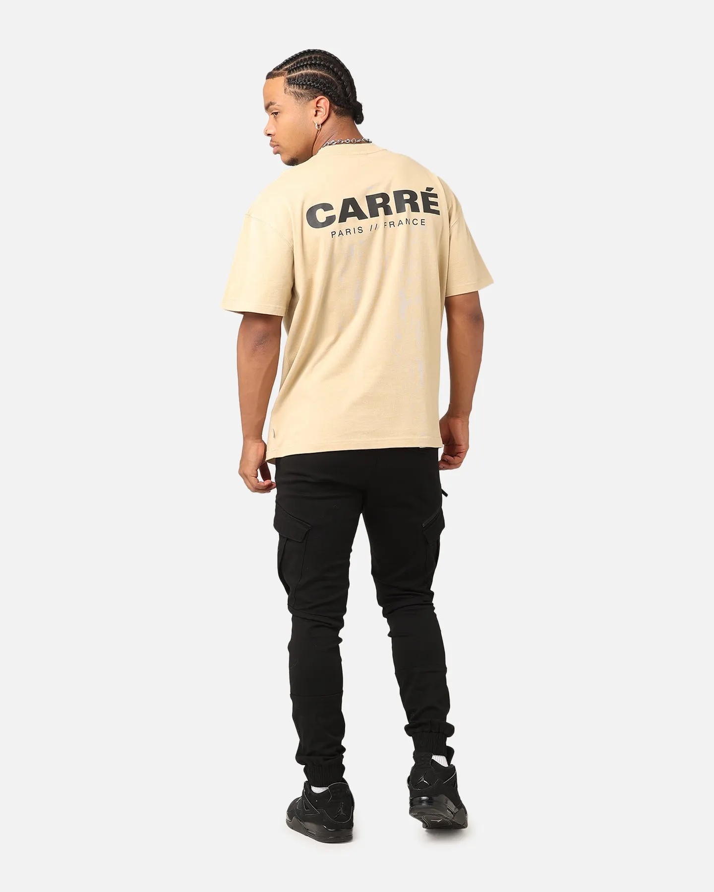 Carre Logo T-Shirt Stone