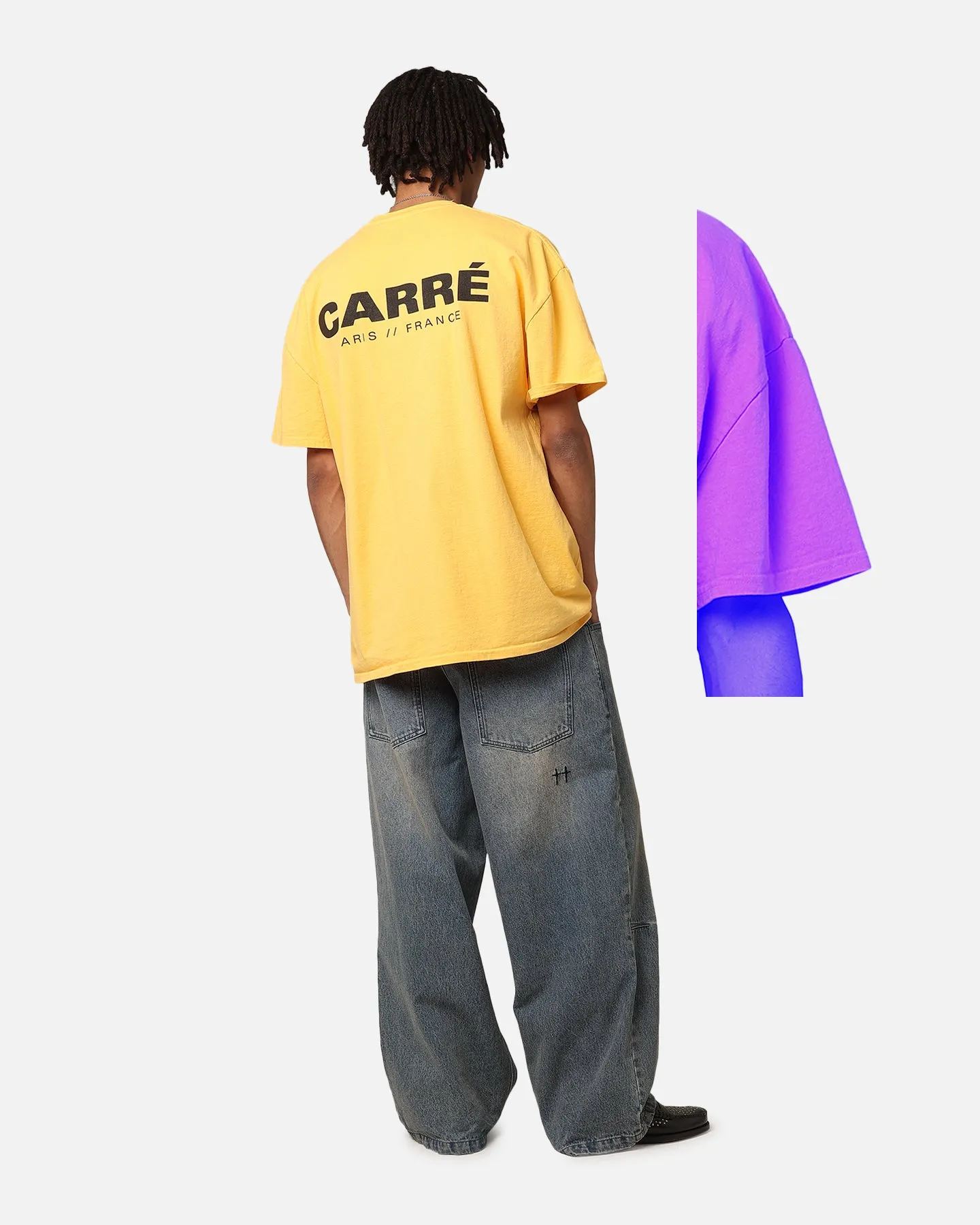 Carre Motion T-Shirt Yellow