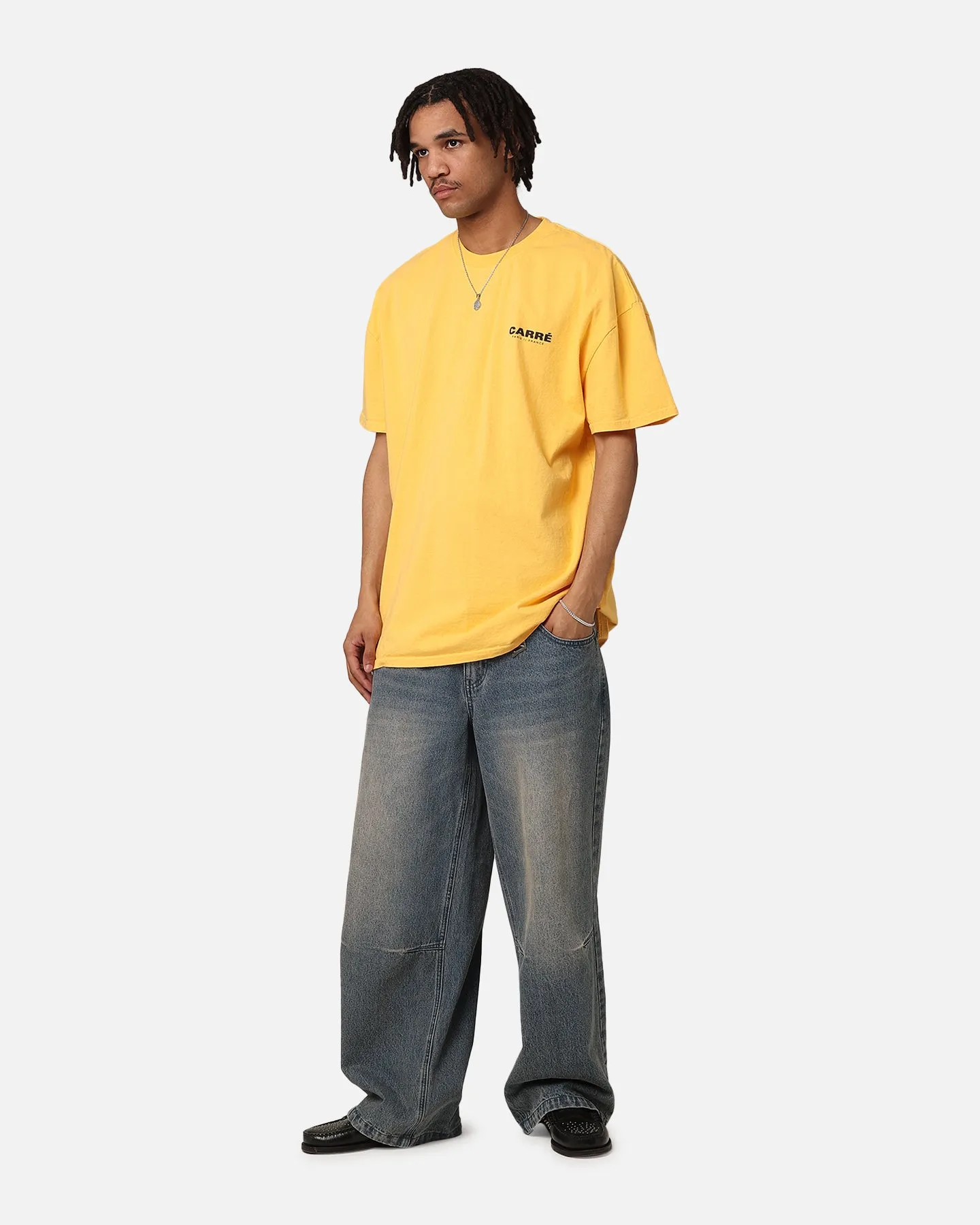 Carre Motion T-Shirt Yellow