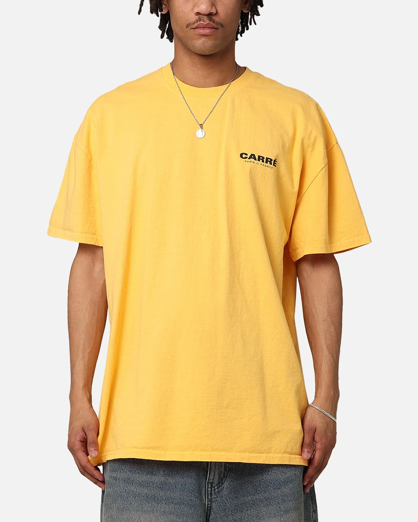 Carre Motion T-Shirt Yellow