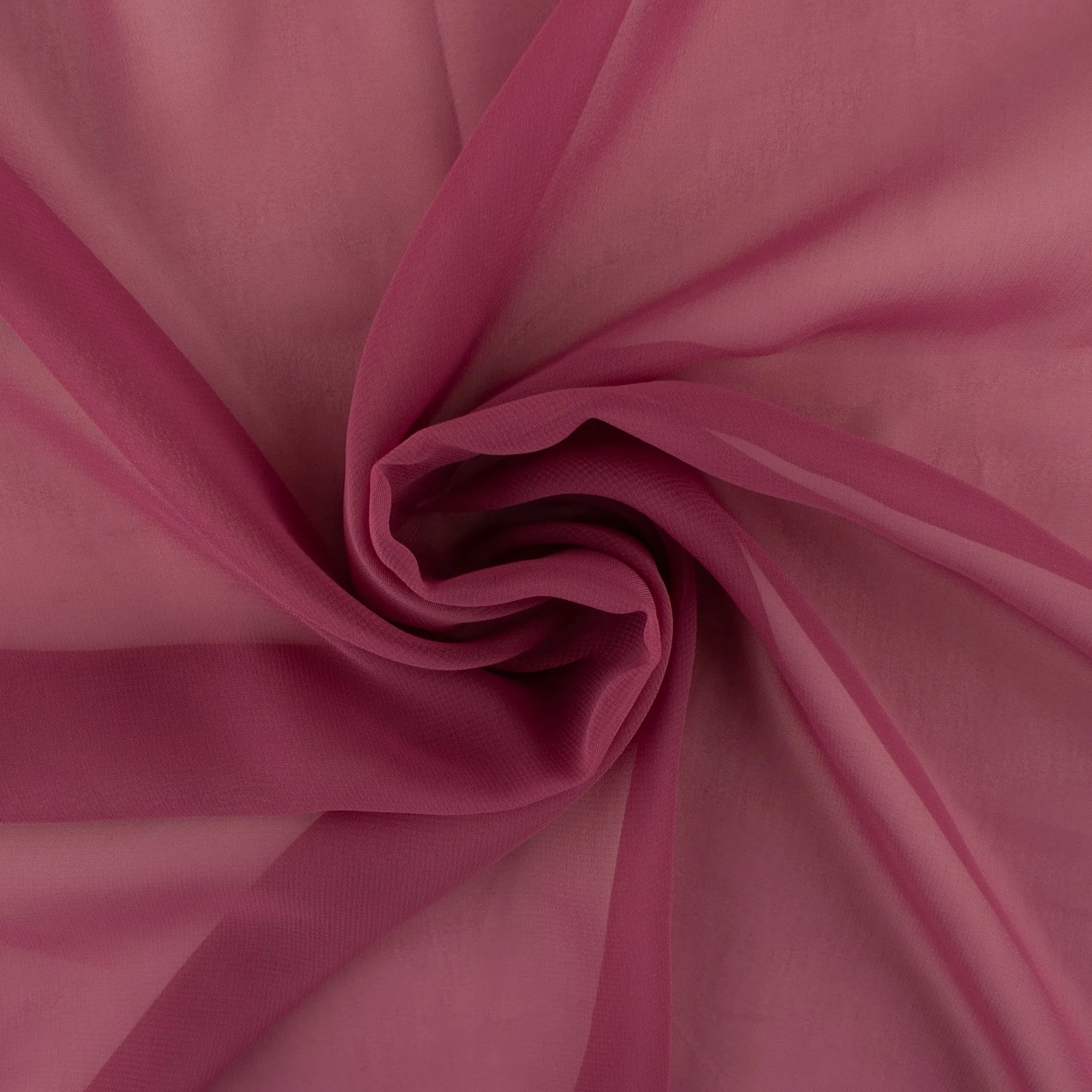 Chiffon - VICTORIA - Solid - Raspberry