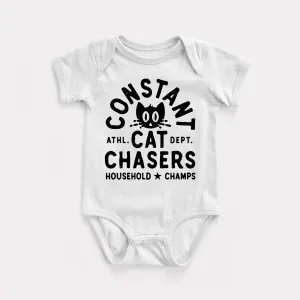 Constant Cat Chasers Baby Bodysuit