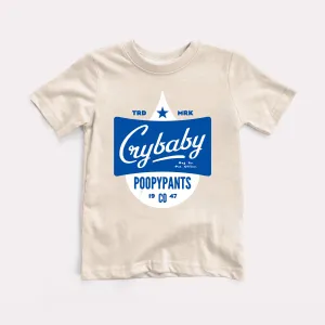 Crybaby Poopypants Youth Tee