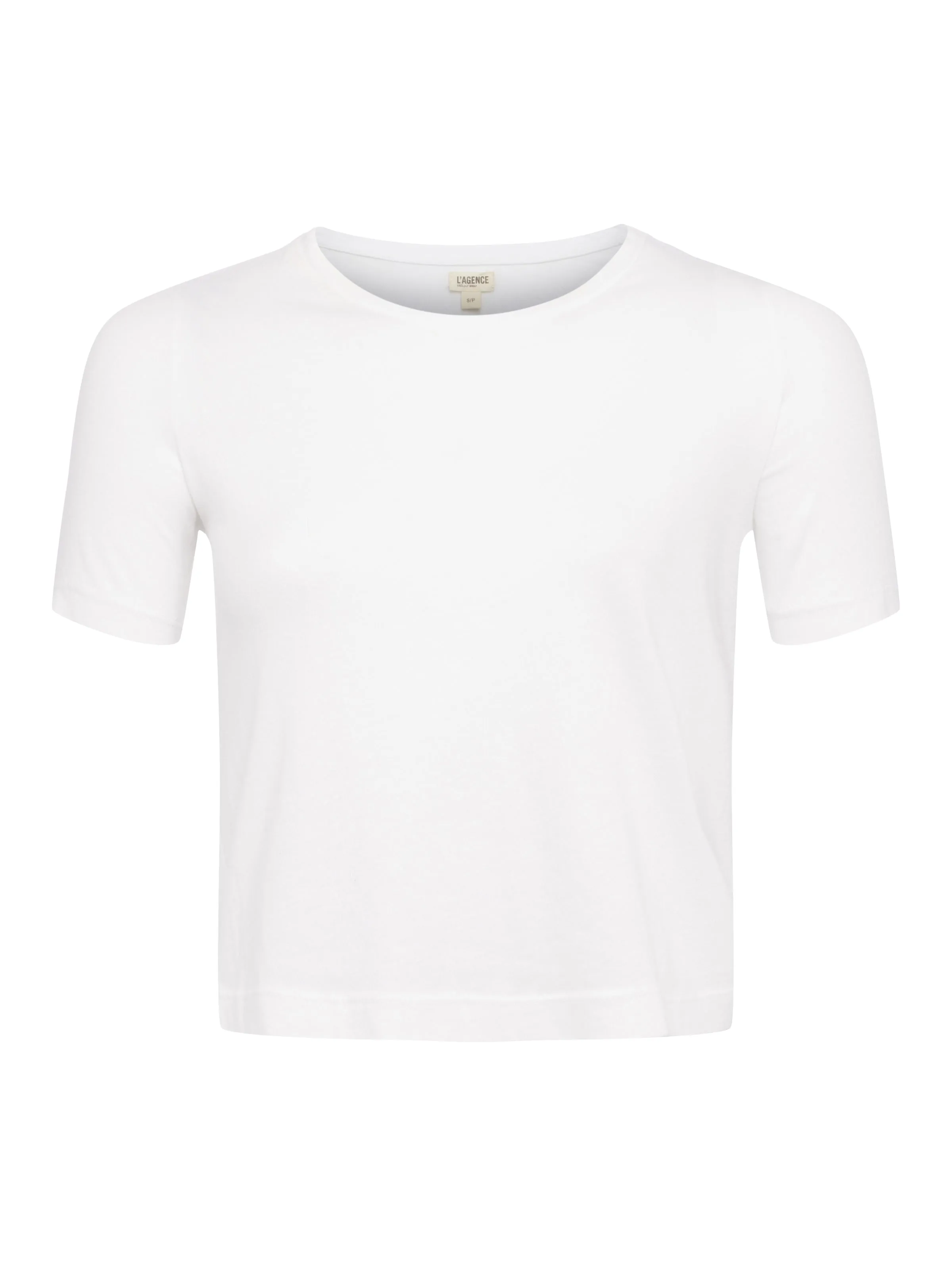 Donna Cotton Cropped Tee