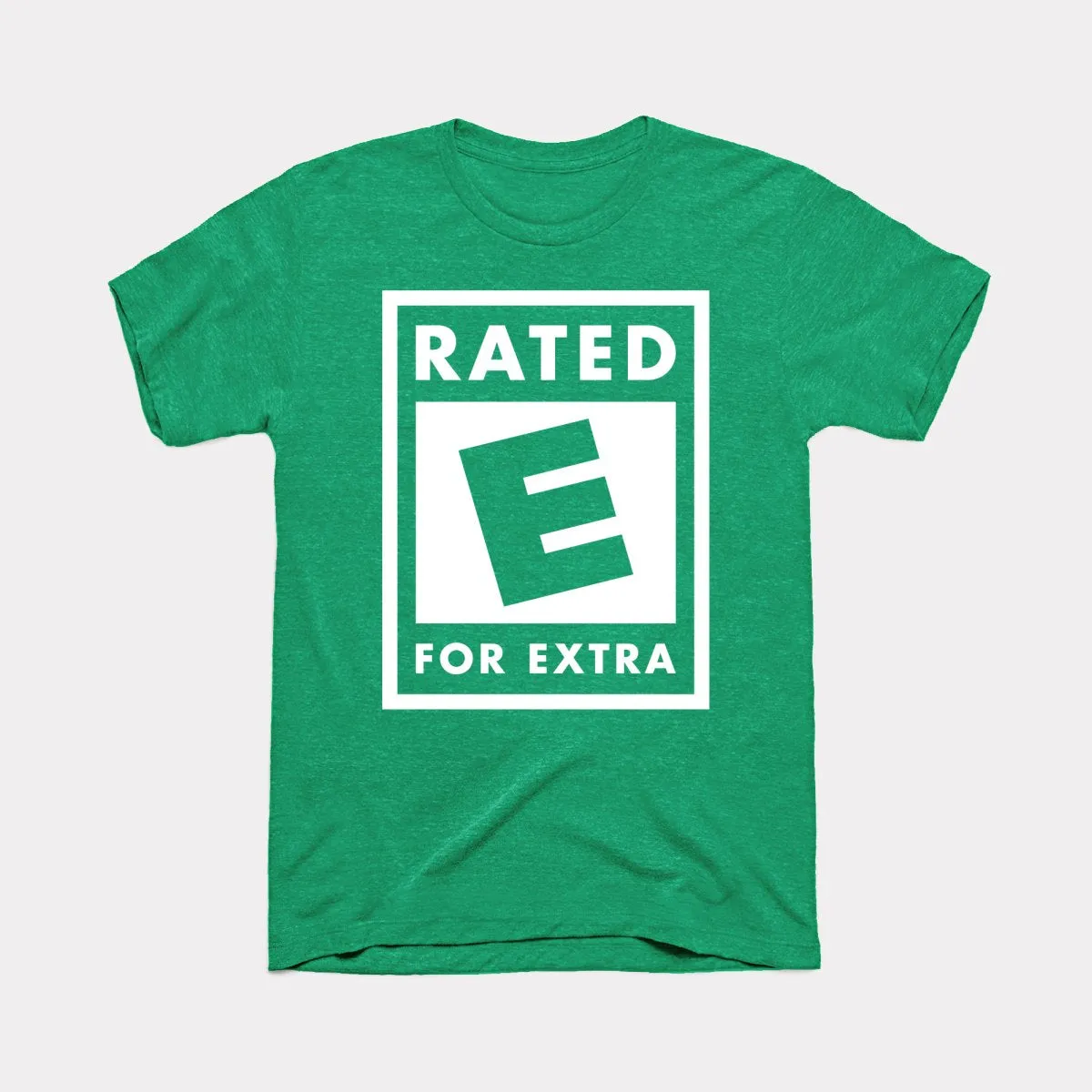 E For Extra Adult Unisex Tee