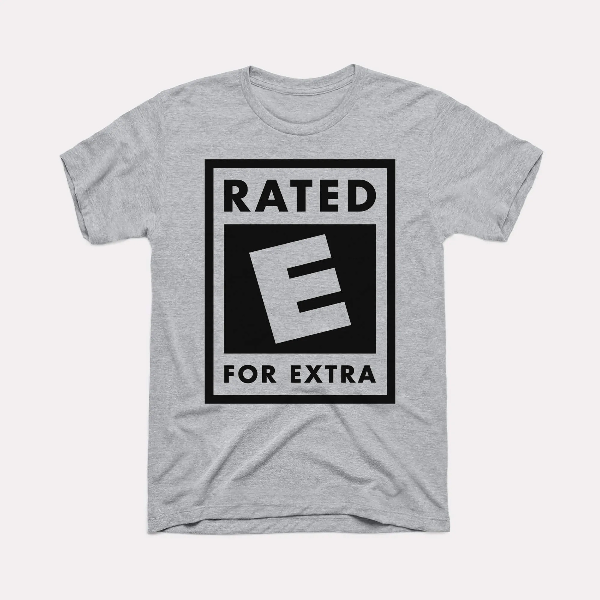 E For Extra Adult Unisex Tee