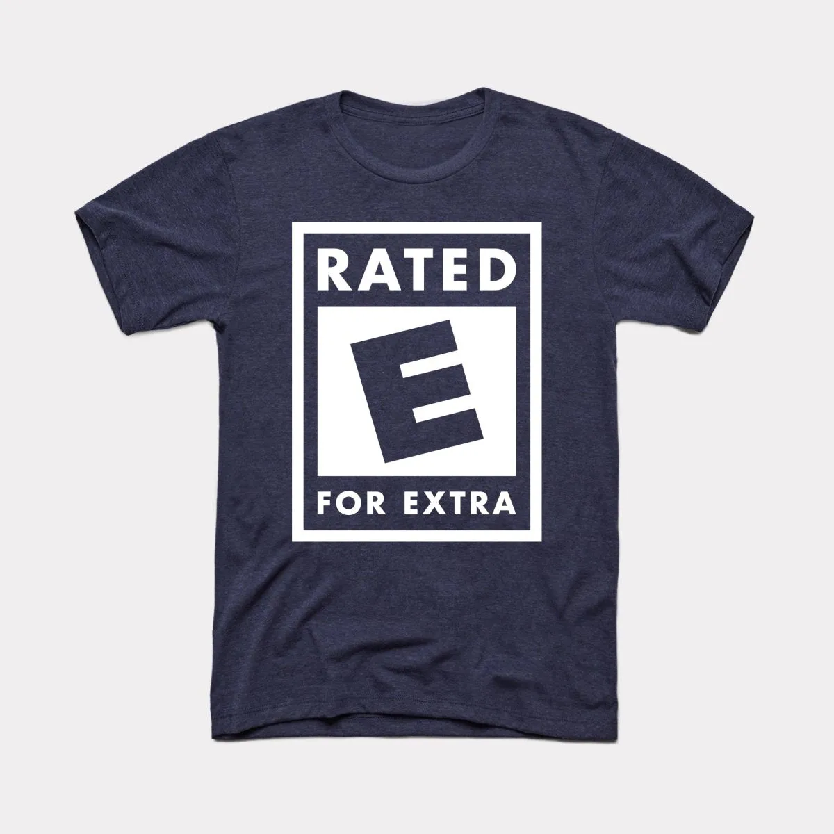 E For Extra Adult Unisex Tee