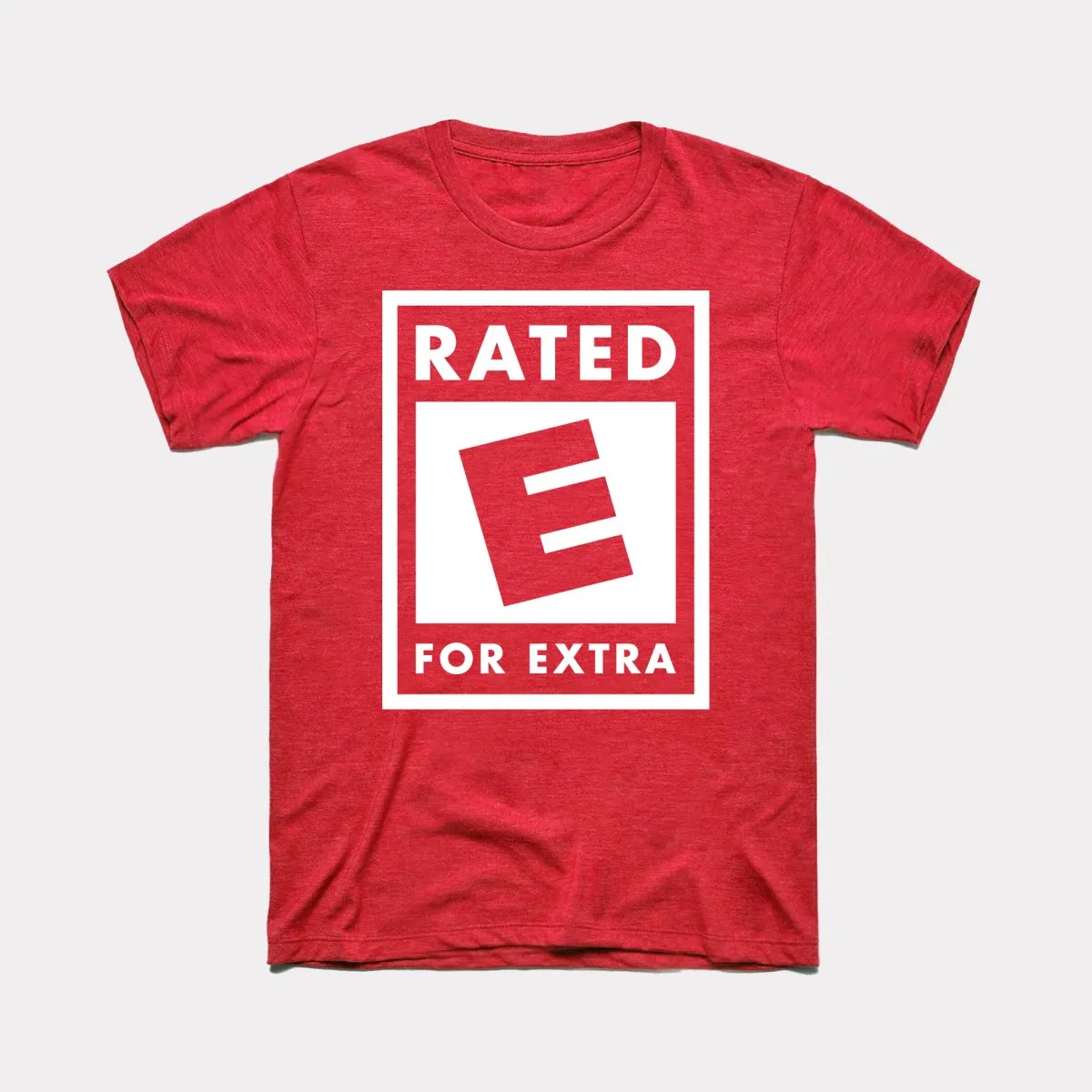 E For Extra Adult Unisex Tee