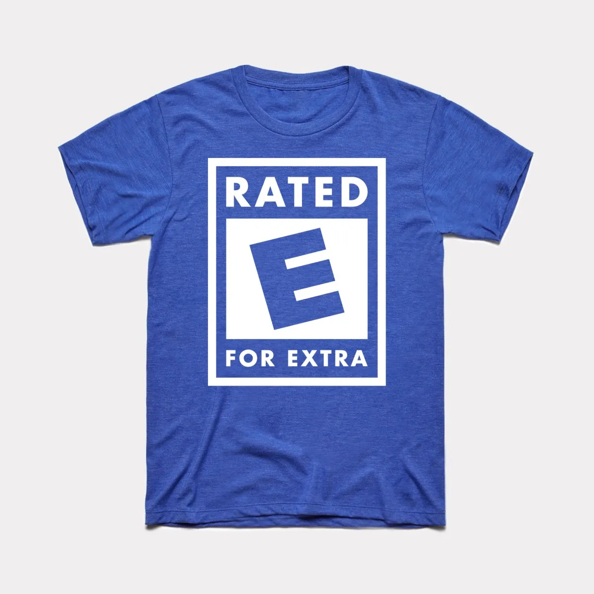 E For Extra Adult Unisex Tee