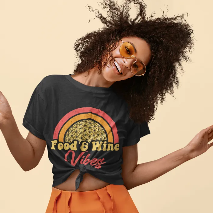 EPCOT Food & Wine Vibes Festival TShirt - Red