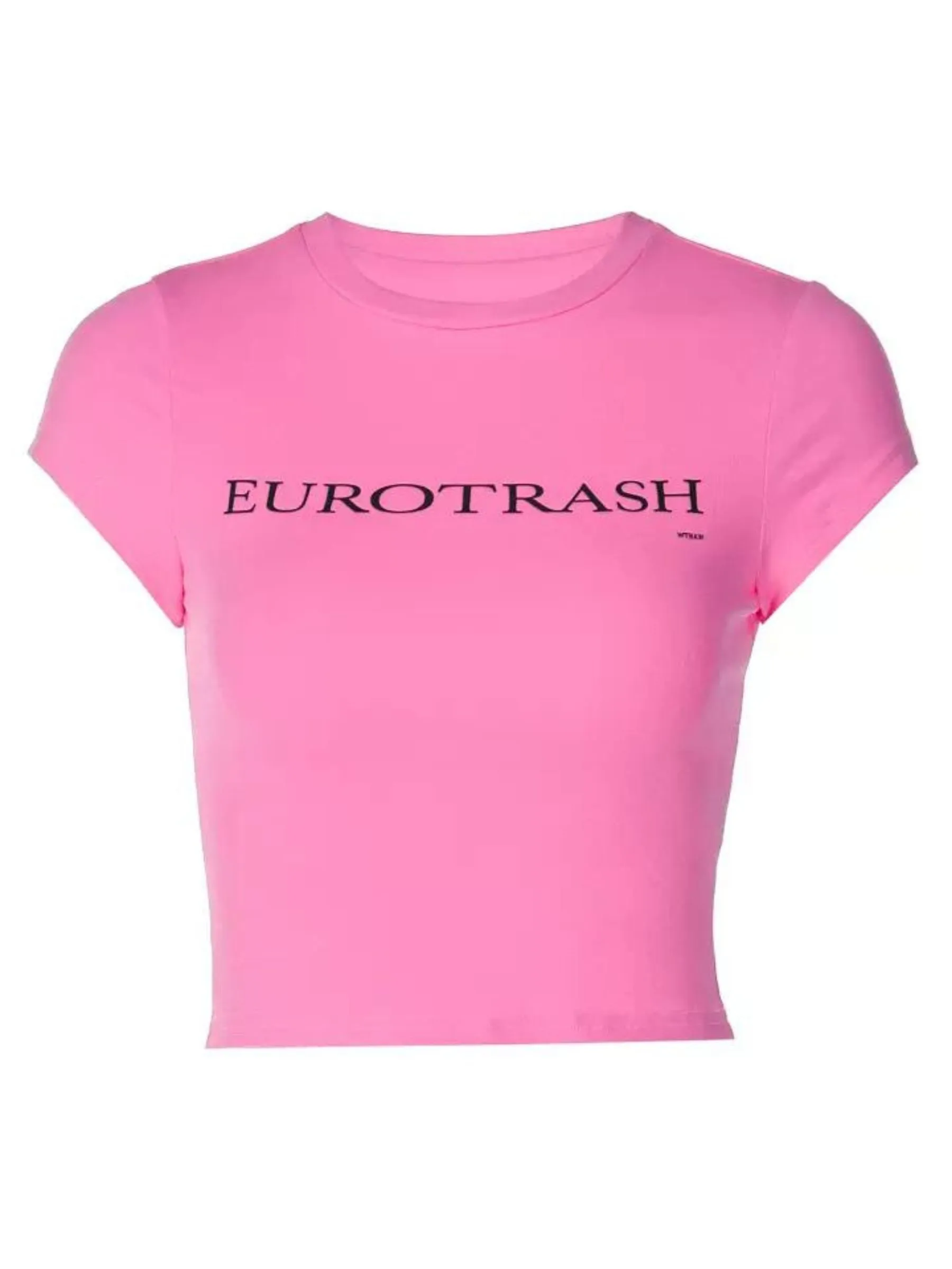 Eurotrash Letter Print T-Shirt