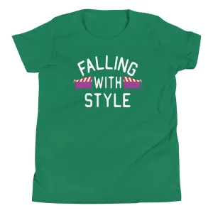 Falling With Style Kid's Youth Tee