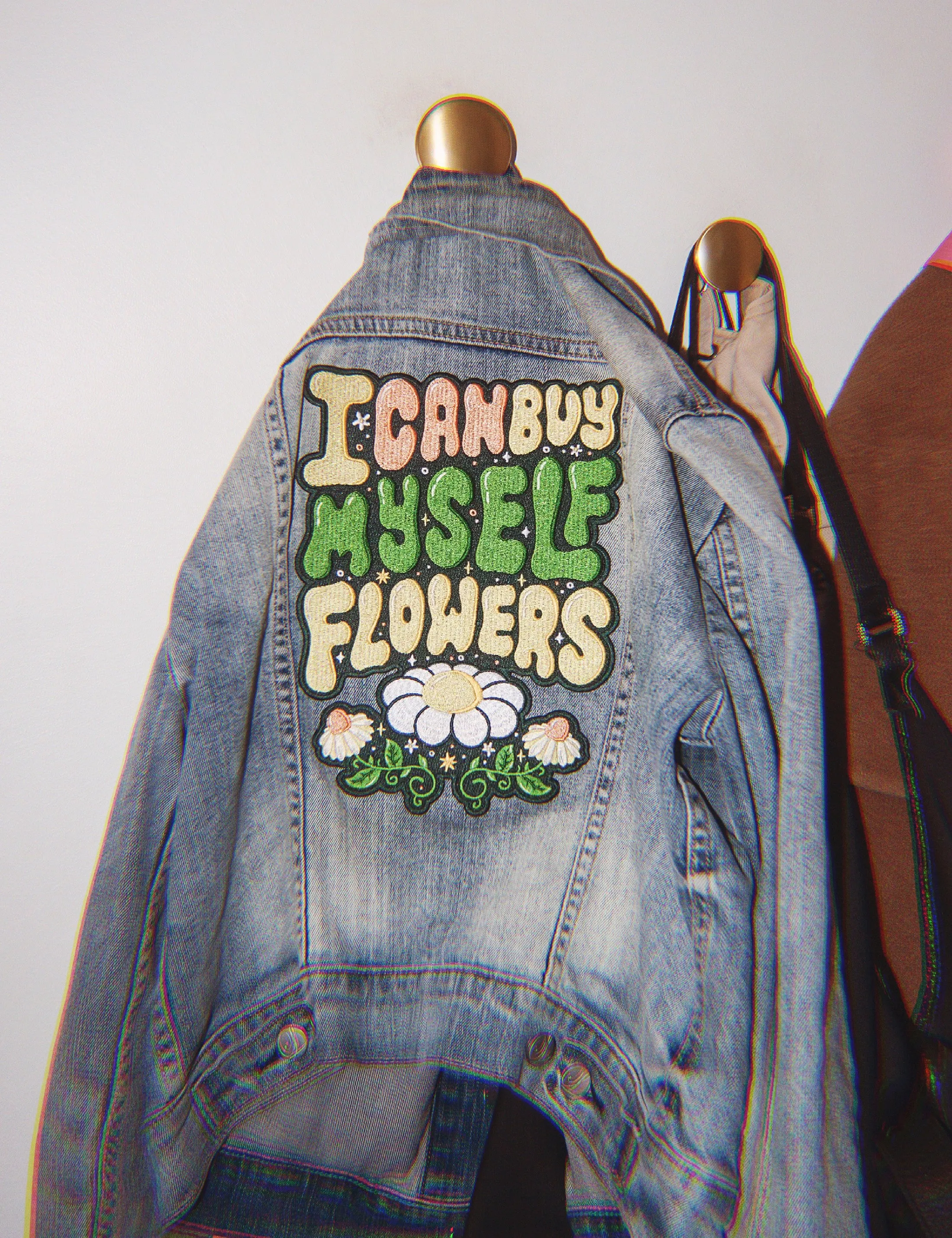 Flowers Back patch