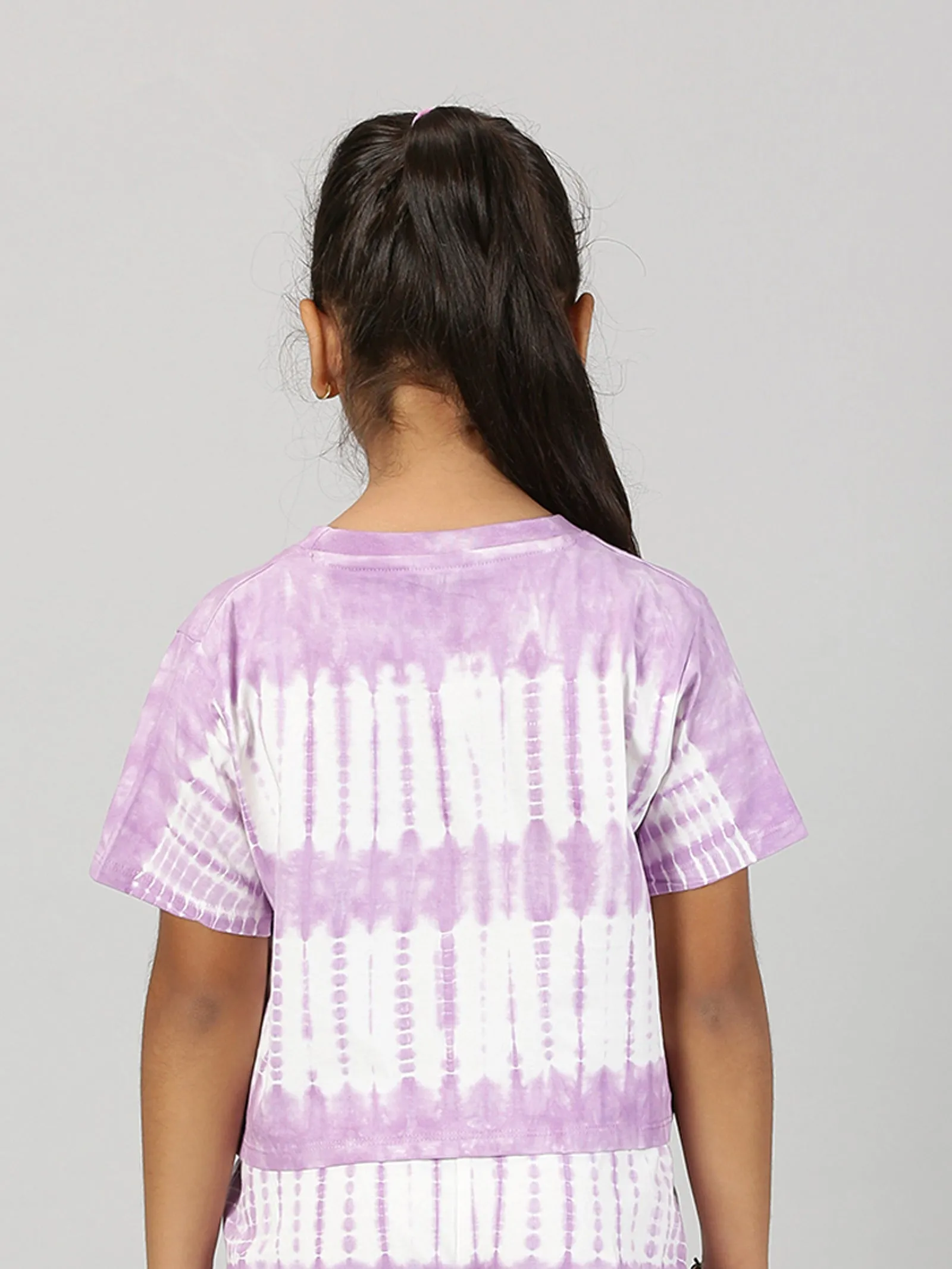 Girls Tie Dye Crop Top