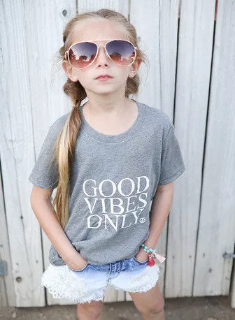 Good Vibes Only - Kid's   Toddler Onesies and Tees