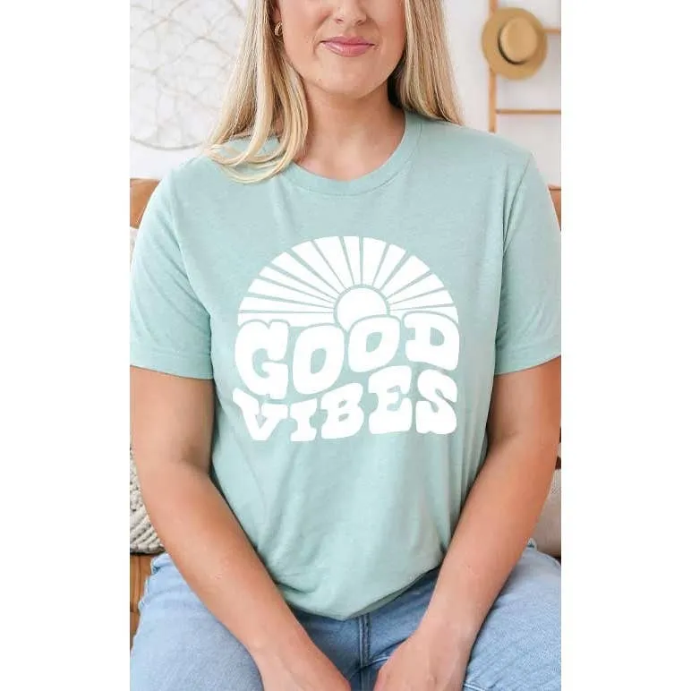 Good Vibes Sunshine Graphic Tee