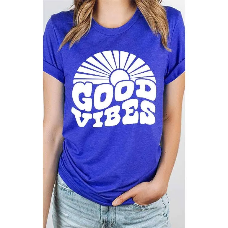 Good Vibes Sunshine Graphic Tee