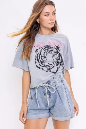 Good Vibes Tiger Graphic Tee