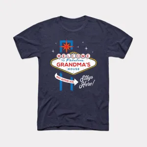 Grandma's Vegas Sign Adult Unisex Tee