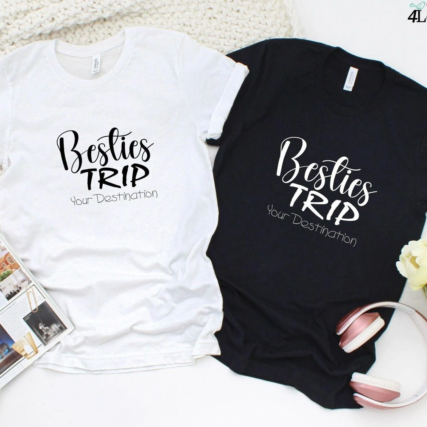 Group Matching Outfit: Bestie Trip, Travel Attire, Road Adventure, Friends Trip, BFF Vacation, Girls' Weekend, Fab Gift Ideas