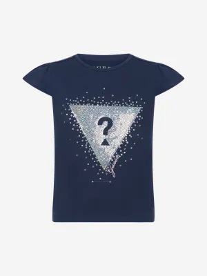 Guess Girls T-Shirt - Cotton Logo T-Shirt