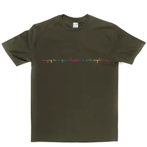 Hanging On Rainbow T-shirt