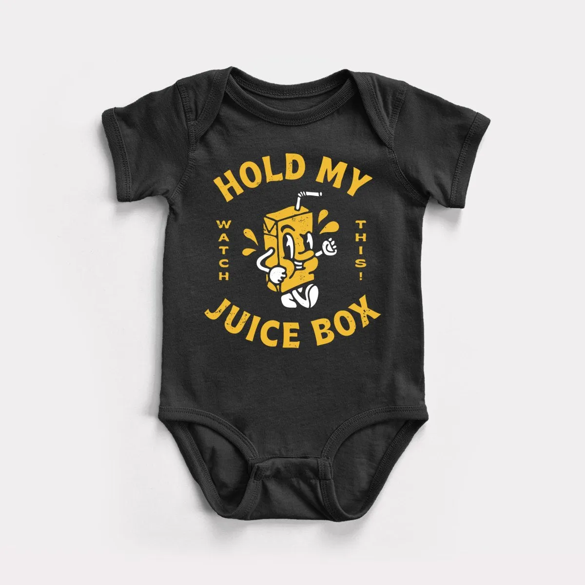 Hold My Juice Box Baby Bodysuit