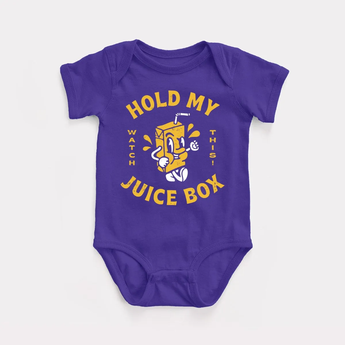 Hold My Juice Box Baby Bodysuit