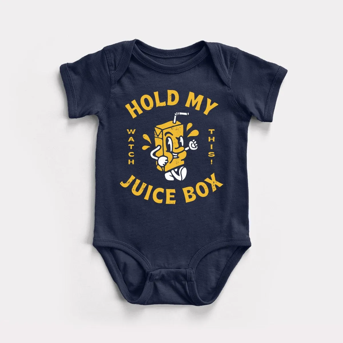 Hold My Juice Box Baby Bodysuit