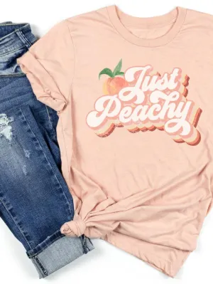 Just Peachy graphic tee