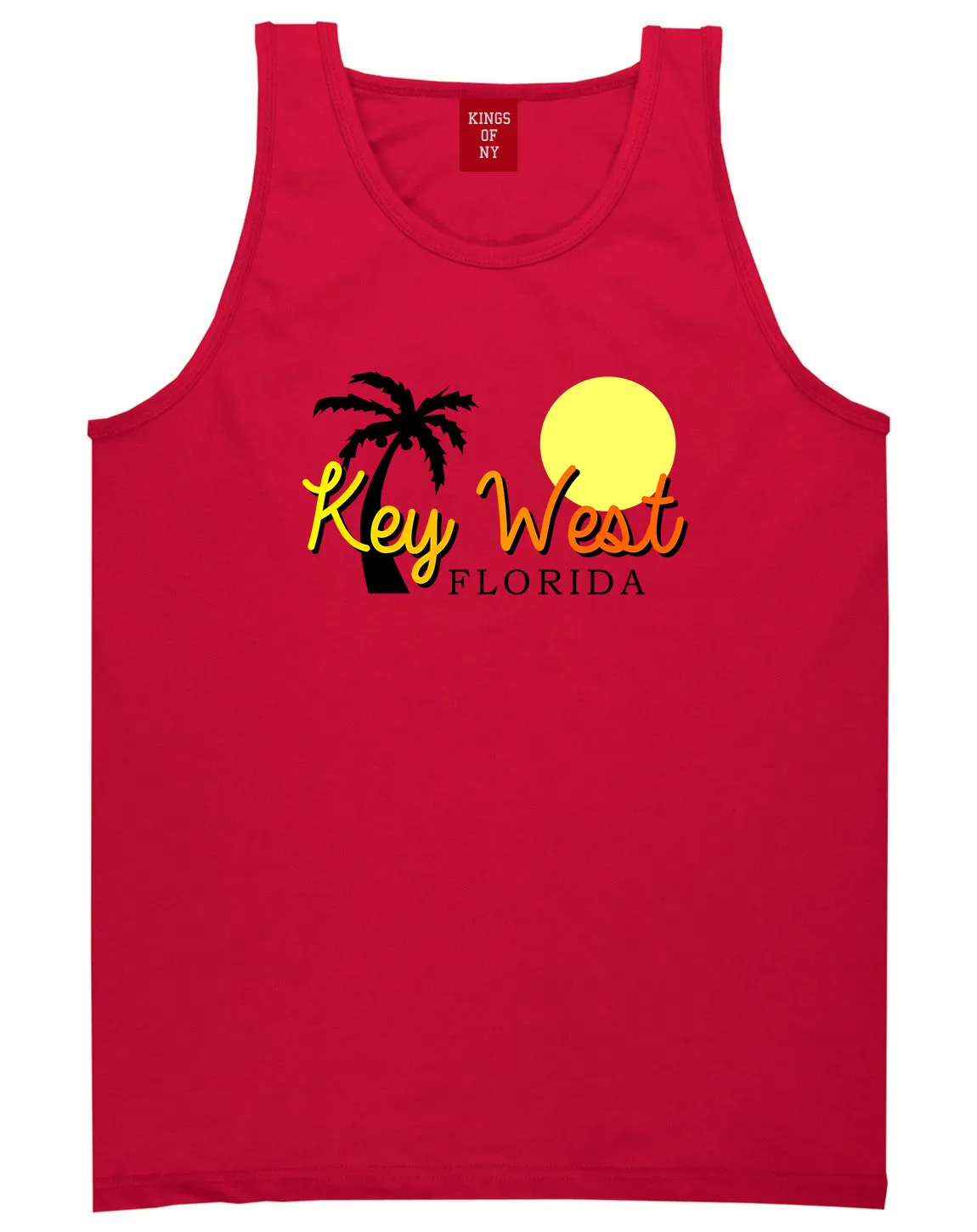 Key West Florida Vacation Mens Tank Top Shirt