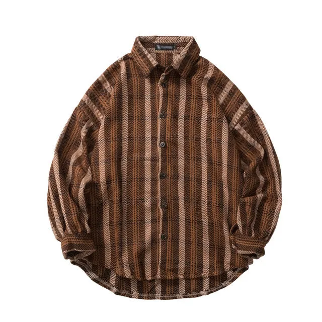 [Korean Style] 3 Colors Nova Plaid Casual Shirts