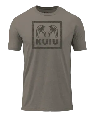 KUIU Topo Box T-Shirt | Warm Grey